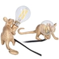 thumbnail image 4 of Mouse Desk Lamp, Soft Lighting Stylish Simple Mouse Lamp Elegant Lifelike  For Study Golden,White, 4 of 8