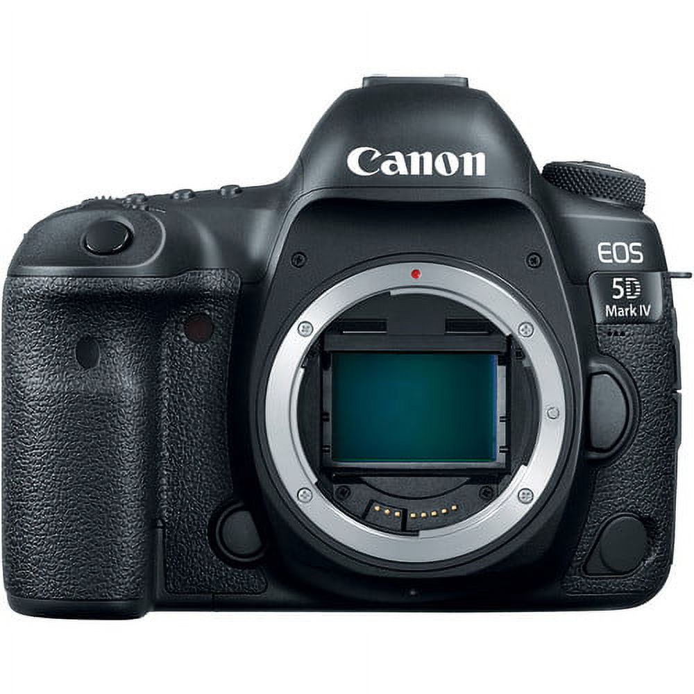 Canon EOS 5D Mark IV DSLR Camera with 24-105 mm F/4l II Lens +32GB SD +Buzz-Photo Bundle - image 3 of 9