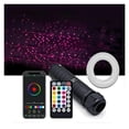 thumbnail image 4 of DC12V 6W RGB Car Roof Star Lights LED Fiber Optic Star Ceiling Light Kit Interior Starry Ambient Light With RF APP Voice Control ,Romantic Atmosphere, 4 of 5
