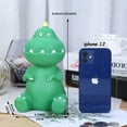 thumbnail image 4 of Monedero irrompible con diseño de dinosaurio H&W de Money Bank, color verde, 4 of 9