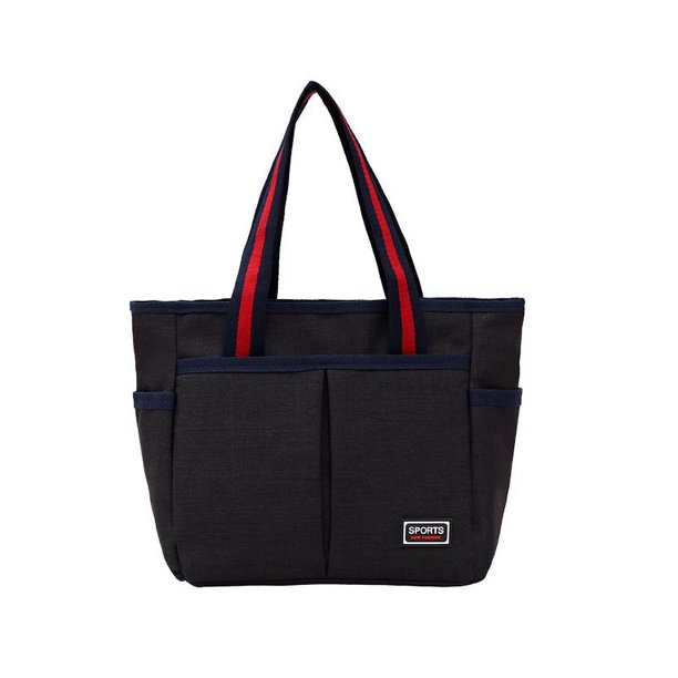 Bolso de lona para mujer, bolso casual, bolso de almuerzo tipo momia, bolso retro