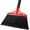 Black and Red, variant on Heavy Duty Angle Broom - 55" Adjustable Iron Handle with Stiff Bristles - Commercial-Grade Indoor/Outdoor Broom for Garage, Patio, Kitchen, Sidewalk & Concrete Cleaning (Black & Red)
