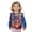 Colorful Wolf, variant on Toddler Girl Ruffled Shoulder Sweatshirt Long Sleeve Crewneck Purple Dolphin Sunset Pullover Tops Sweater, Breathable Athletic T-Shirts Blouse for Girls