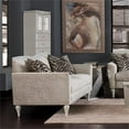 thumbnail image 3 of Michael Amini Melrose Plaza Wood & Glass Swivel Lingerie Chest in Dove Gray, 3 of 10