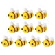 thumbnail image 5 of 20 piezas de fieltro de lana para manualidades, pequeñas abejas, accesorios, sombreros, materiales decorativos para abejas., 5 of 7