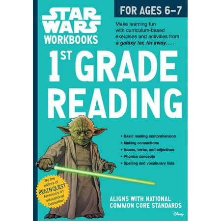 Star Wars Workbooks: 1st Grade Reading (Paperback)