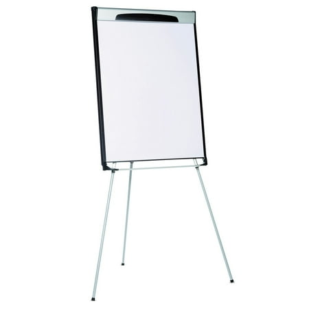 MasterVision™ Gold Ultra™ Magnetic Tripod Easel, 29 1/2" x 41", Black/Gray