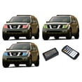 thumbnail image 4 of Flashtech RGB Angel Eye LED Halo kit with RF Remote for 05-12 Nissan Pathfinder Headlights, 4 of 7