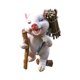 thumbnail image 3 of Figura de cerdo en miniatura, escultura de cerdo pequeño, estatua de jardín de cerdo lindo, cerdo realista Leña 95x55cm, 3 of 9