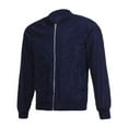 thumbnail image 5 of ZTTD Men Winter Warm Jacket Overcoat Outwear Slim Long Sleeve Zipper Tops Blouse, 5 of 9