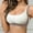 White, variant on Push Up Sports Bras for Women Padded Workout Bra Seamless Racerback Activewear Bra Wireless Yoga Gym Fitness Bralette