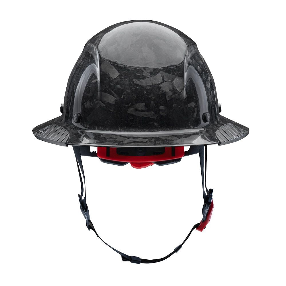 Lift Safety Forged Carbon Fiber Dax Hard Hat, Full Brim, Gloss