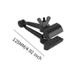 thumbnail image 2 of Tornillo de banco, tornillo de banco manual, herramientas para carpintería, herramientas de bricolaje, abrazadera de mesa negra para lijar Ancho de mandíbula 25 mm, 2 of 9