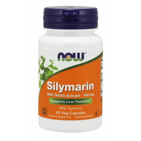 NOW Supplements, Silymarin Milk Thistle Extract 150 mg, 60 Veg (Best Milk Thistle Extract)