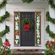 thumbnail image 5 of Cortina de Puerta con Coplas Navideñas, Decoración Personalizada para Fiestas | Juego de 2 | Poliéster | Verde | 30 X 180 Cm | Tela de Fondo Festiva, 5 of 6