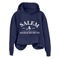 thumbnail image 3 of Helii Hoodie Women Halloween Graphic Sweatshirt Oversized Long Sleeve Fall Winter Pullover Retro Vintage Salem Witch Print Lightweight Warm Soft Loose Cozy Casual Trendy Tops 12 Colors, 3 of 3