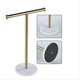thumbnail image 4 of Soporte para Toallas de Mano en Forma de T con Base de MáRmol para Encimera de BañO, Soporte para PañUelos, Colgador de Toallas Independiente para Cocina, 4 of 7