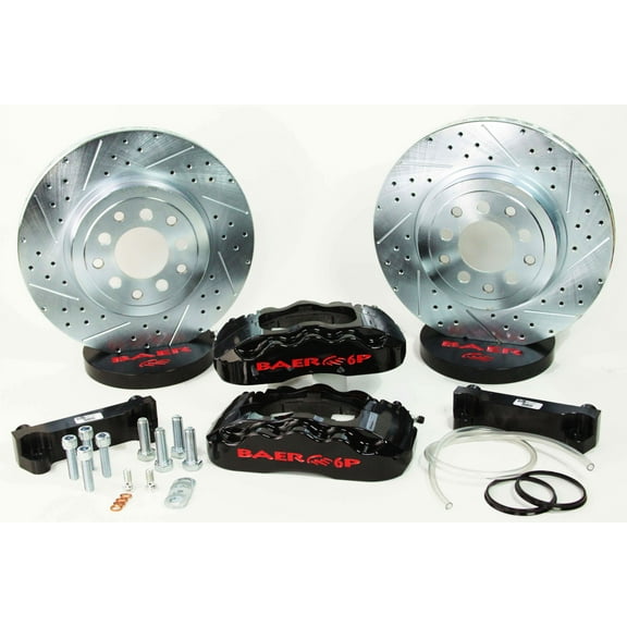 Baer Brakes 4301299B 14" Pro Front Brake Kit - Black