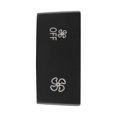 thumbnail image 4 of AC Control Button, Fan Speed Button Black Anti-scratch Replacement  For 1 Series F20/F21 For 3 Series F30 F31 F34 GT F35 For 2 Series F22/F23, 4 of 8