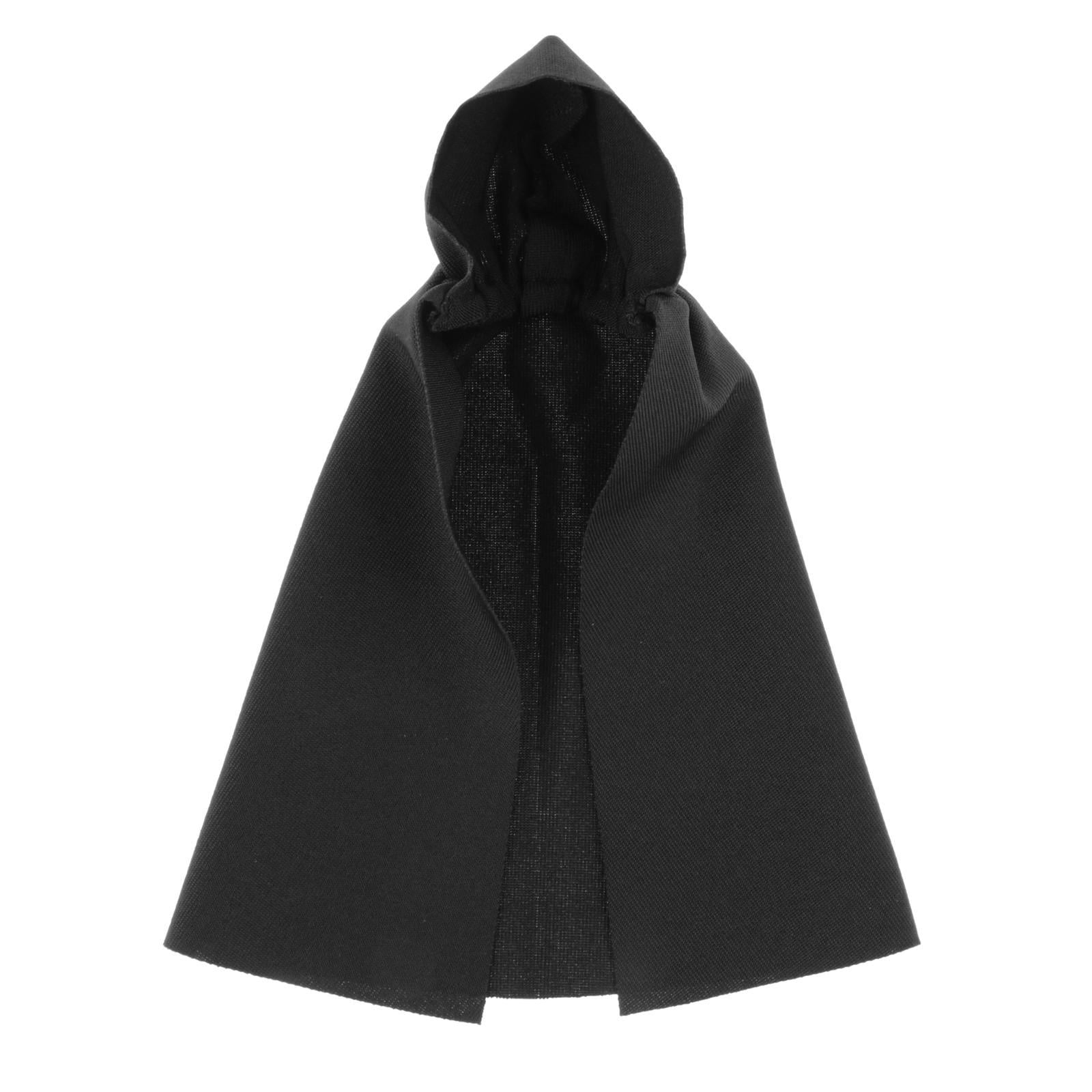 a*様 CHARCOAL CAPE HOODIE 1/12 Male Hoodie Cloak Stylish Action Figure Clothes for 6 inch