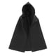thumbnail image 2 of Capa con Capucha a Escala 1/12 perfecl Caballeros Medievales Ropa Retro Elegante Traje de Cosplay Negro, 2 of 8