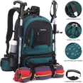 thumbnail image 2 of Mochila de senderismo Nerlion 40L impermeable para hombre y mujer, 2 of 7