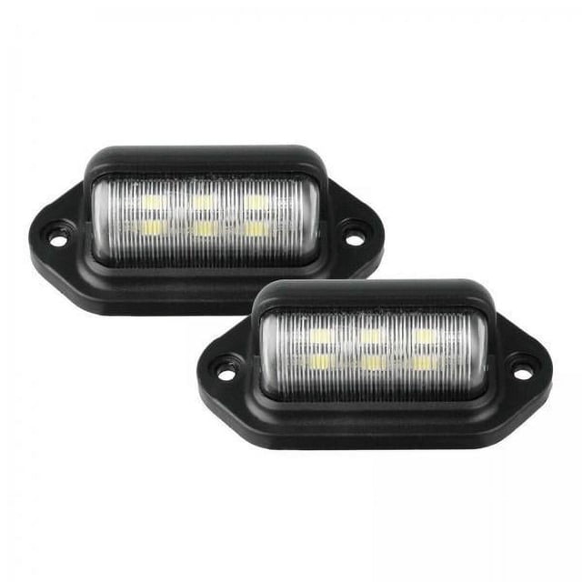 Luz de matrícula LED,Luz LED para matrícula de camión,resistente al agua IP68,Lámpara de matrícula universal Luz trasera Remolque,Lámpara LED para matrícula de coche,luz trasera,luz para