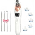thumbnail image 1 of Blackhead Remover Vacuum - Professional Blackhead Extractor for Face with 3 Adjustable Suction Levels, USB Rechargeable Pore Cleaner, and 5 Interchangeable Probes (Gold), 1 of 7