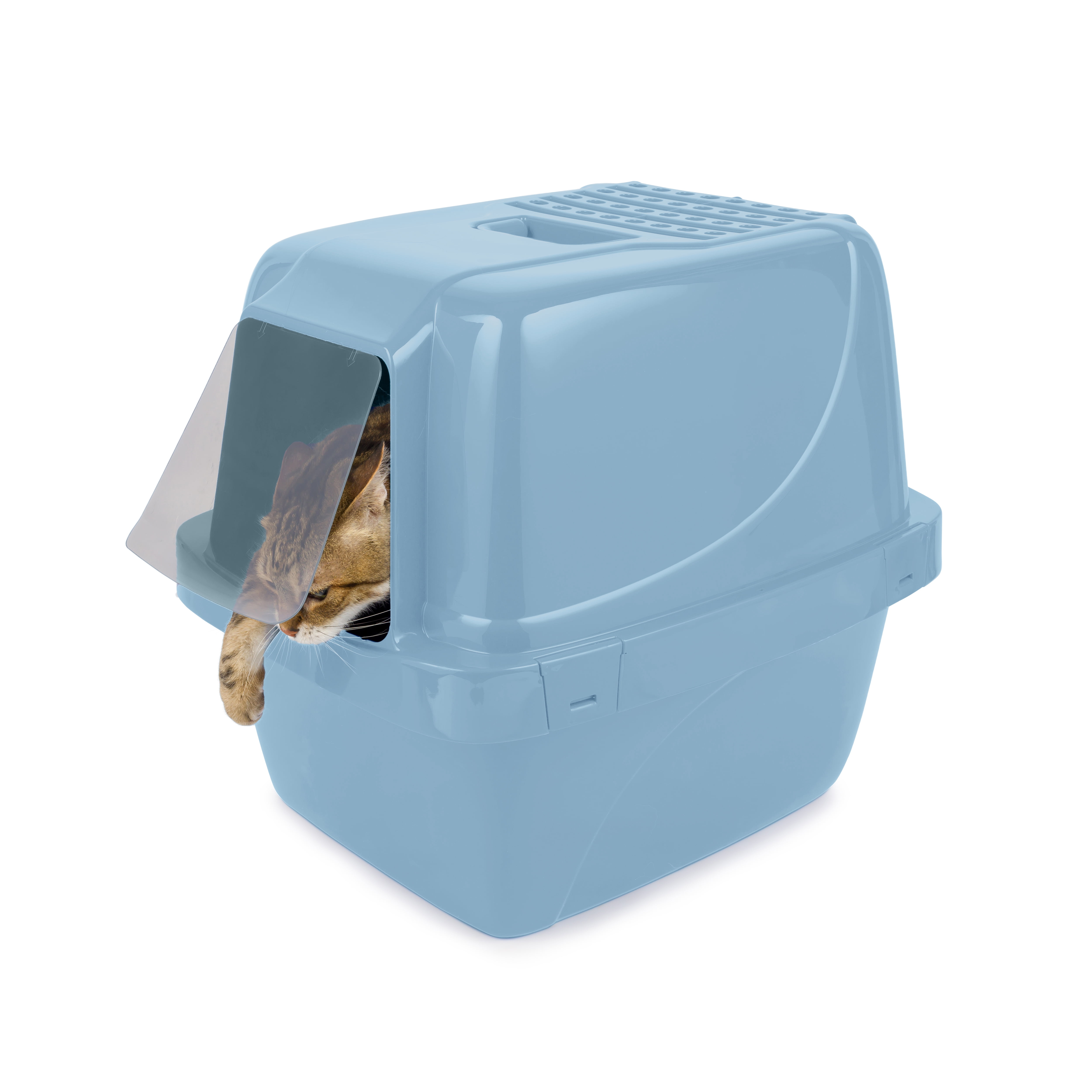 マチ深め♫︎猫ちゃん BOX型インナーマスク •̀.̫•́✧ スマートタイプ Van Ness Plastic, Covered Cat Litter Box, Extra-Giant - Walmart.com
