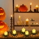 thumbnail image 4 of Uuiauoio Halloween Spider LED Candle Light - Flickering Flameless Electric Tea Light - Plastic Decor for Holiday Party, Mantel Decoration - Battery Operated Halloween Prop for Indoor Outdoor Use, 4 of 6