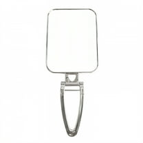 ACDANC Style1 Hand Mirror - 11.8"×5.1"×0.8" Square Foldable Small Handle Mirror
