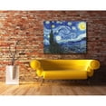 thumbnail image 5 of Epic Graffiti "Starry Night" by Vincent van Gogh in High Gloss Acrylic Wall Art, 30" x 40", 5 of 5