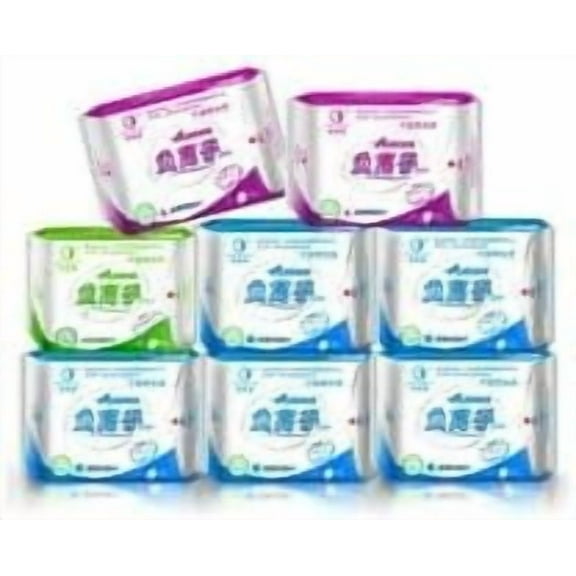 10 Packs Strip Anion Love Moon Winalite Sanitary Pads Bundle Set Lovemoon Pads Female Hygiene Sanitary Napkin Panty Liner Women Gaskets