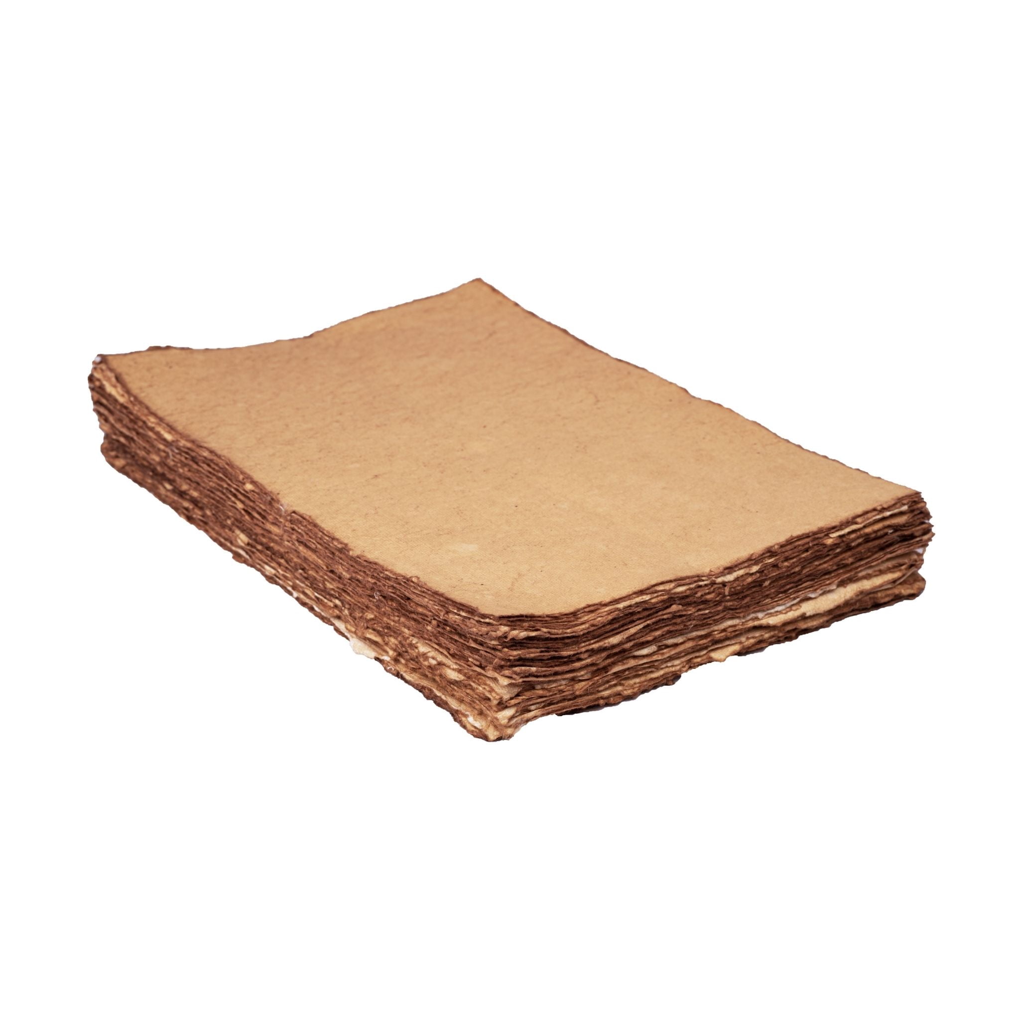 Leather Village - Handmade Cotton Watercolor Paper - 8 x 6 - 200 GSM - Vintage