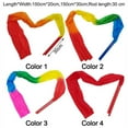 thumbnail image 7 of 1.5m/2m Dance Streamer Gymnastics Belly Dance Real Silk Ribbon Throw Streamer With Rod, 7 of 7