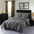 thumbnail image 4 of 8 Pieces Bed in A Bag Pink Comforter Sets Bed Set Grey Twin 6 Piece, 4 of 5