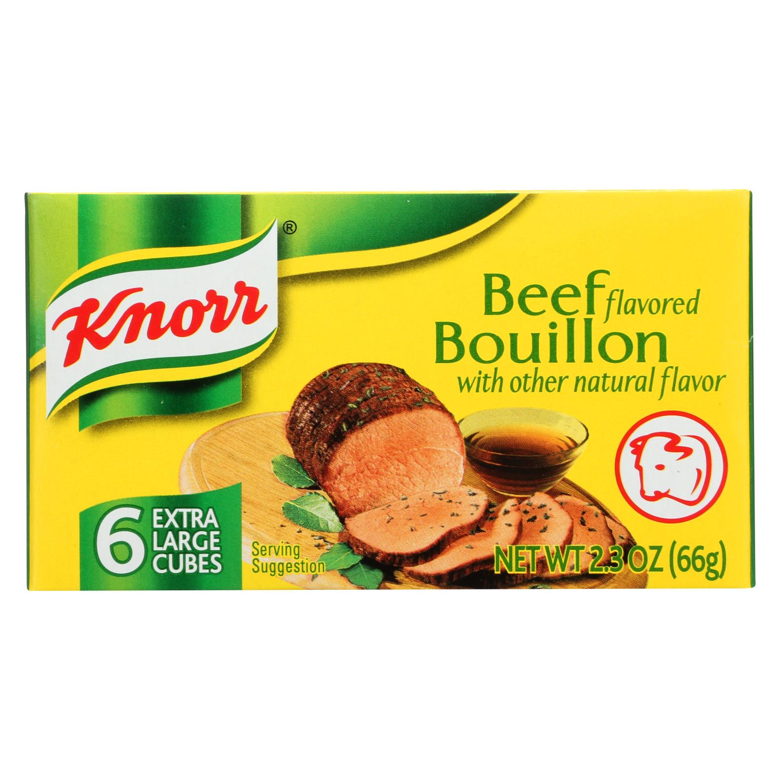 Knorr Bouillon Cubes Beef Extra Large 2.3 oz Case of 24
