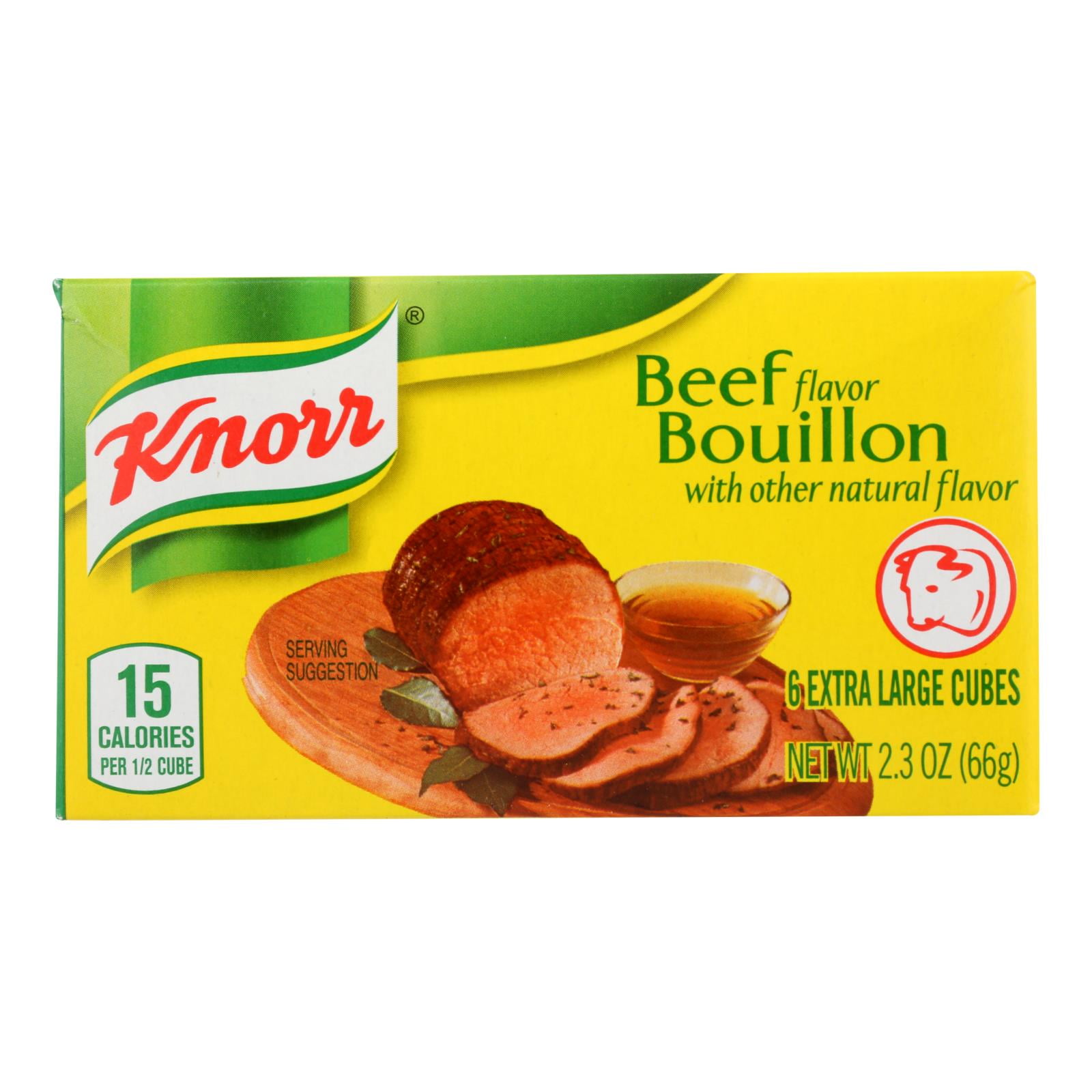 Knorr Bouillon Cubes Beef Extra Large 2.3 oz Case of 24
