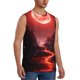 thumbnail image 2 of Balery Red Moon Lava Camisetas sin mangas para hombre, absorbe la humedad y protege contra el mal olor.-Small, 2 of 7