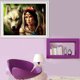 thumbnail image 4 of Cuadros Decorativos 5D bricolaje redondo taladro diamante pintura belleza lobo punto de cruz bordado Kit JShteea Nuevos Originales, 4 of 7