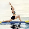 thumbnail image 3 of Patiojoy 6' Surfboard Inflation-free Long Surfing Board with Safety Leash Yellow, 3 of 10