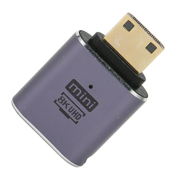 Adapter, 48Gbps Aluminum Alloy HD Multimedia Interface Connector Male To Female Portable For Home