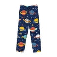 thumbnail image 4 of Balery Planets and Stars print Men's Pajama Pants,Ultra Lightweight Pjs,Lounge Pant-Large, 4 of 9