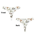 thumbnail image 3 of Fotbe Snake Tanga Sin Costuras para Mujer con Estampado – Panties Invisibles, Transpirables y Cómodos para Uso Diario-X-Small, 3 of 6