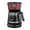 Red, variant on Mr. Coffee 12 Cup Programmable Coffee Maker with Strong Brew, Stainless