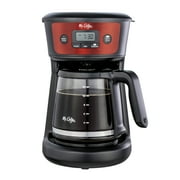 Mr. Coffee®12-Cup Programmable Coffeemaker with Strong Brew Selector, Cranberry