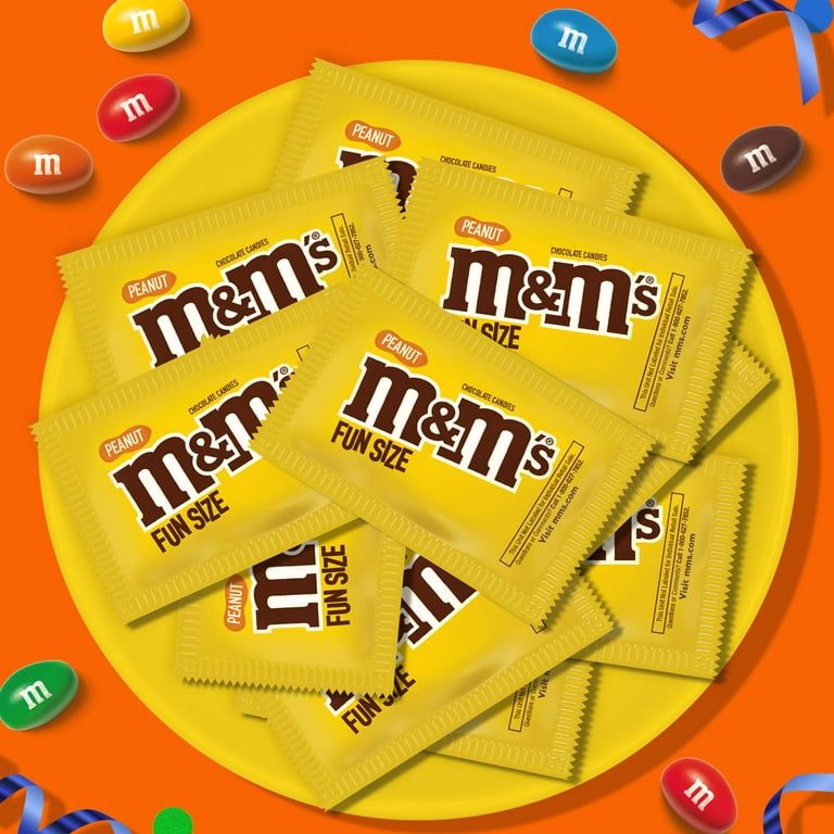 M&M's ® Milk Chocolate Candies Fun Size Bags - 3 lb.