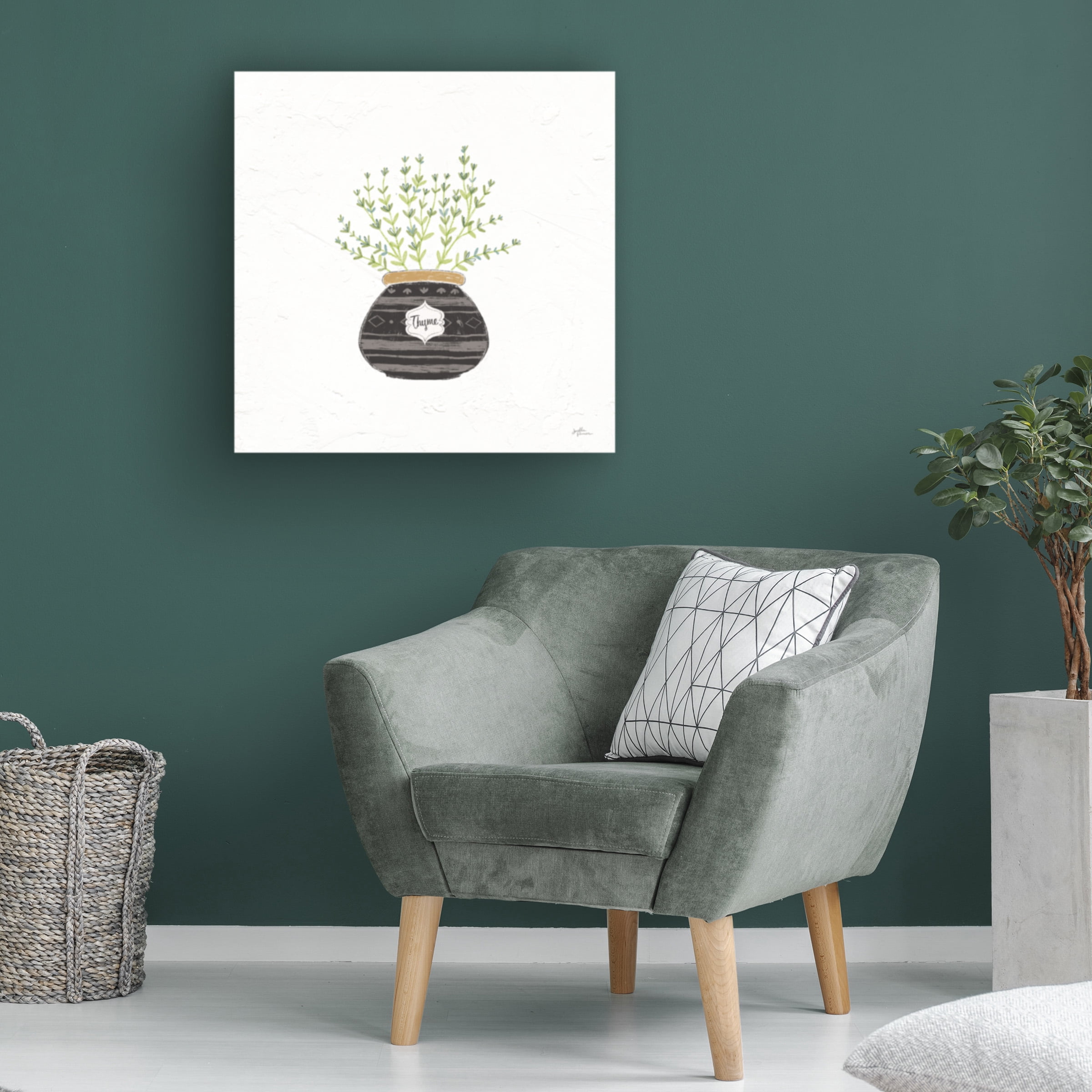 Janelle Penner 'Fine Herbs VI' Canvas Art