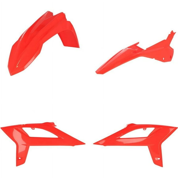 Acerbis Complete Red Plastic Body Kit (2936270004)
