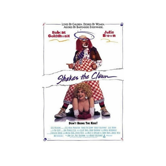 Shakes The Clown Bobcat Goldthwait Julie Brown Movie Film Poster
